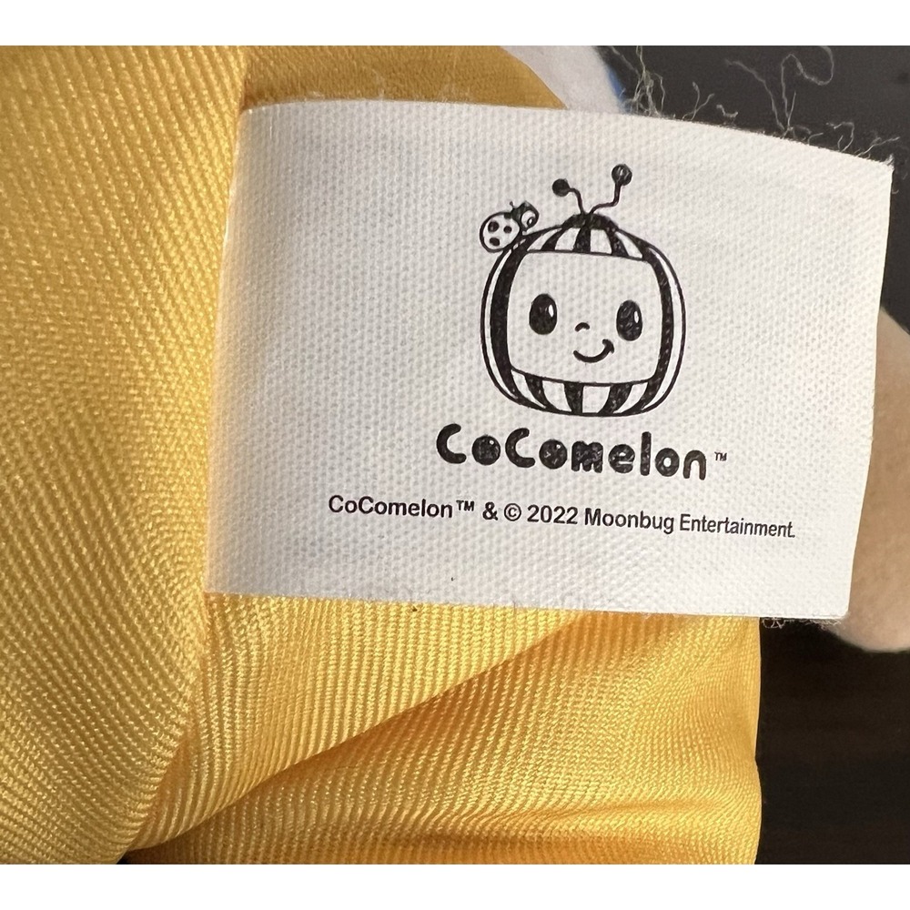 CoComelon Talking Plush Doll Medium‎ 2022 Blue Yellow Beige White - Picture 4 of 9